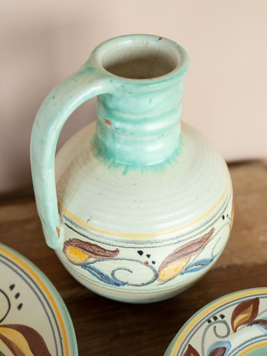 Keramikk mugge med mønster