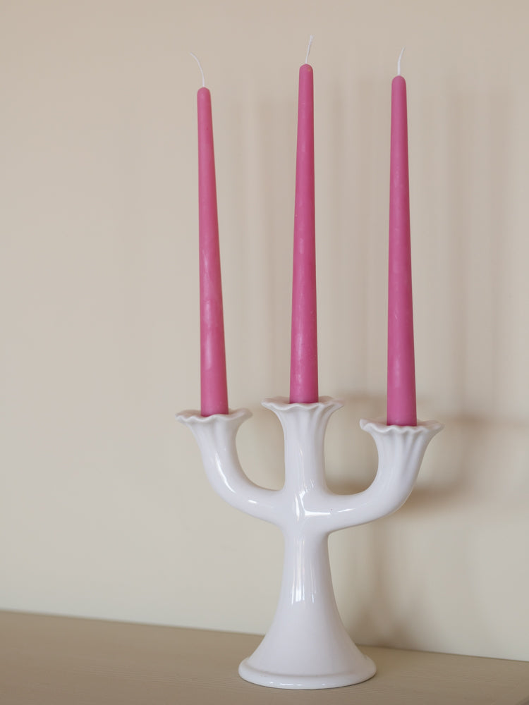 Bivoks Stakelys, Rosa - 24 cm