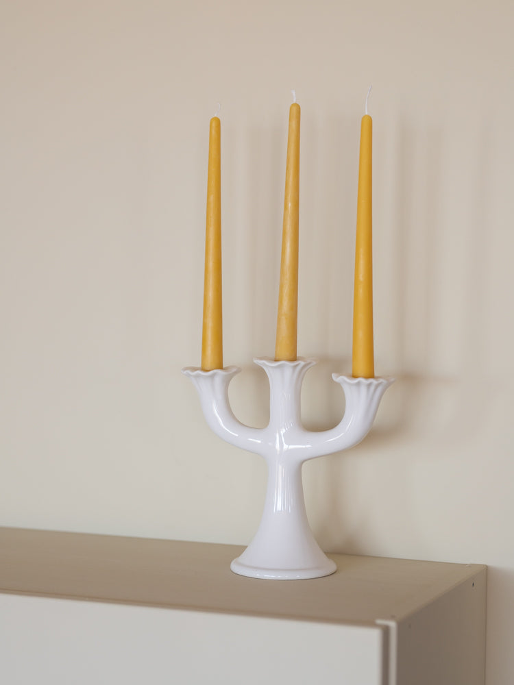 Bivoks Stakelys, Honning - 24 cm