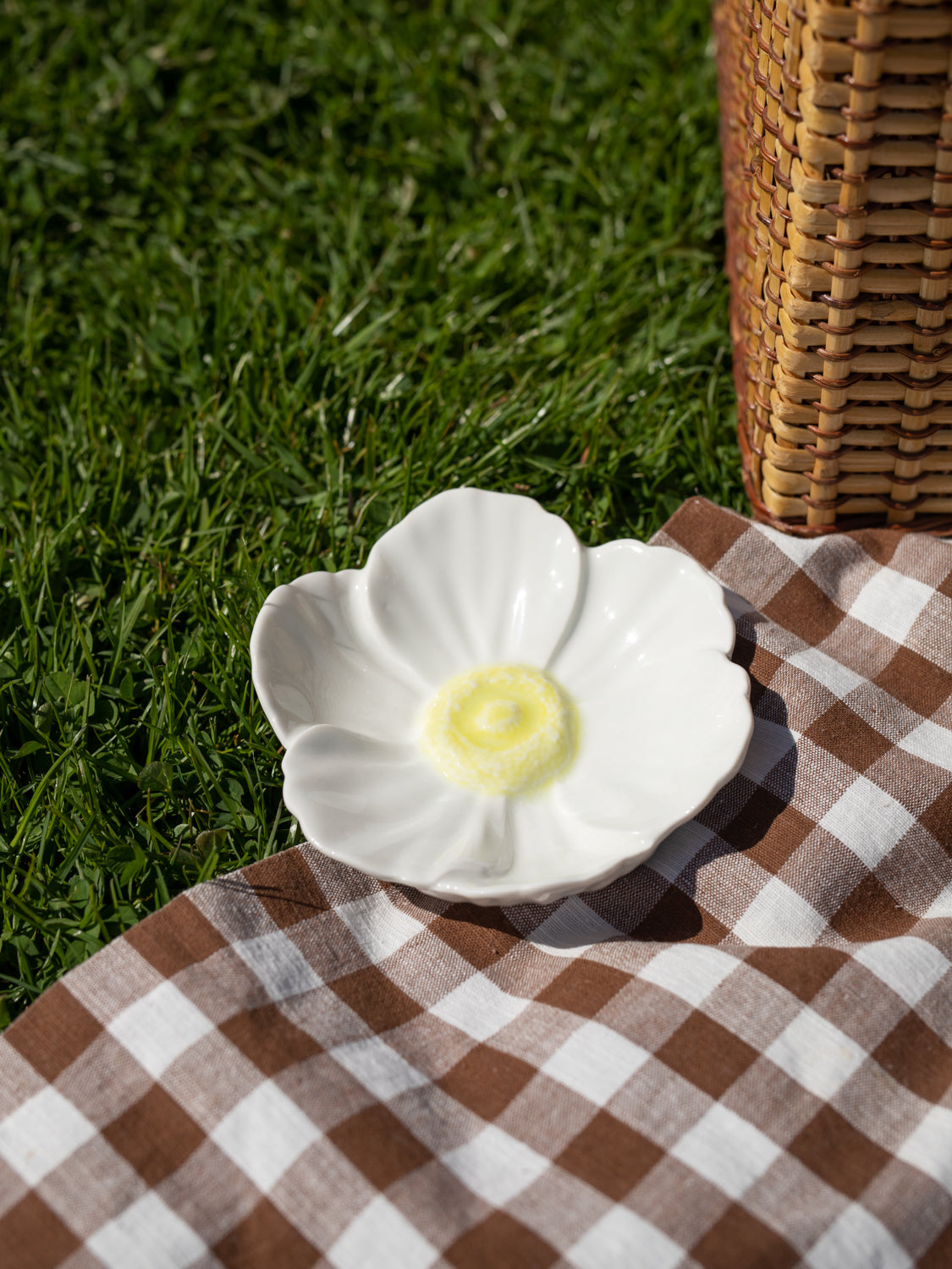 Porselensgarasjen | Håndlagd blomst