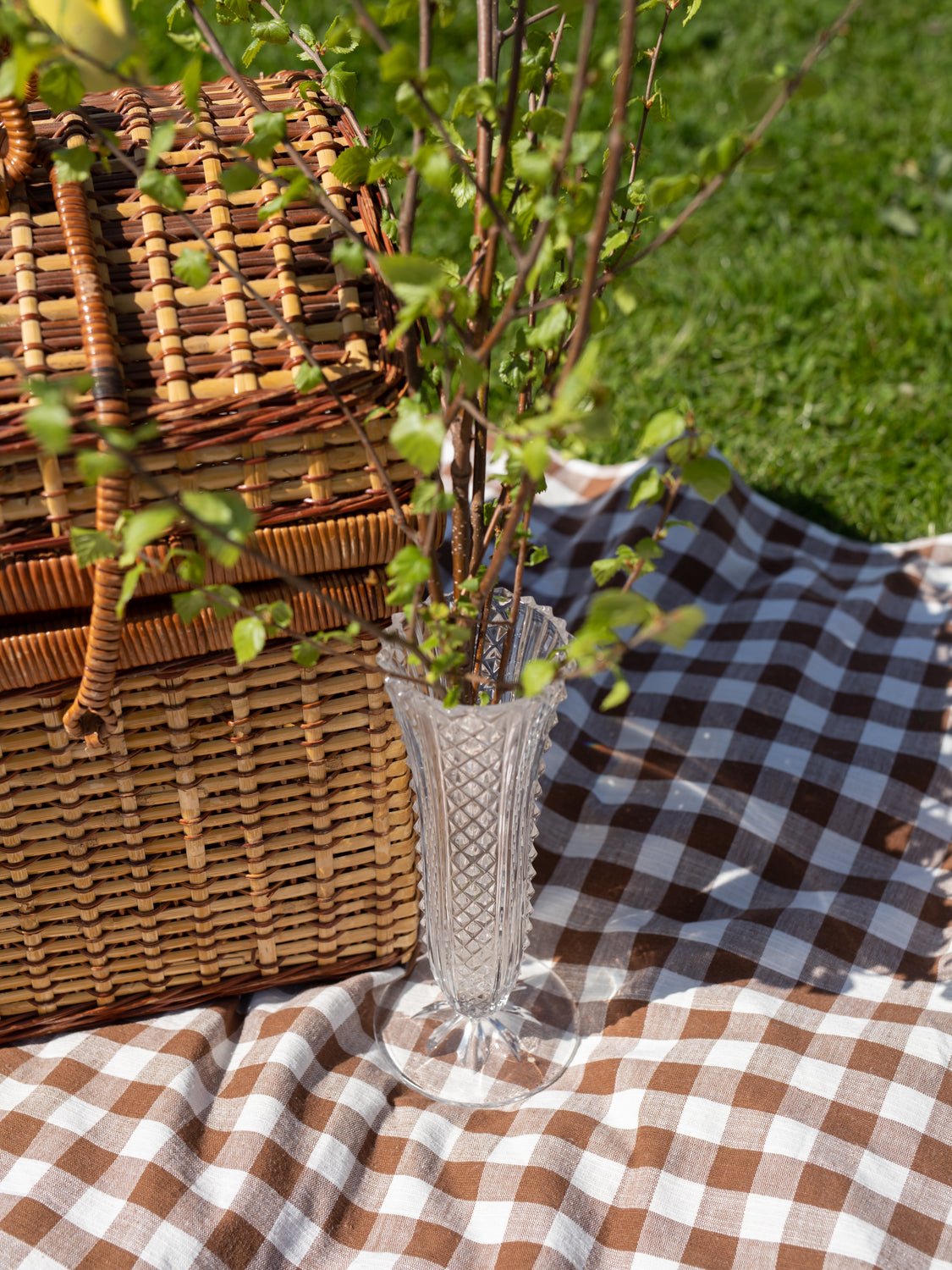Smal glassvase