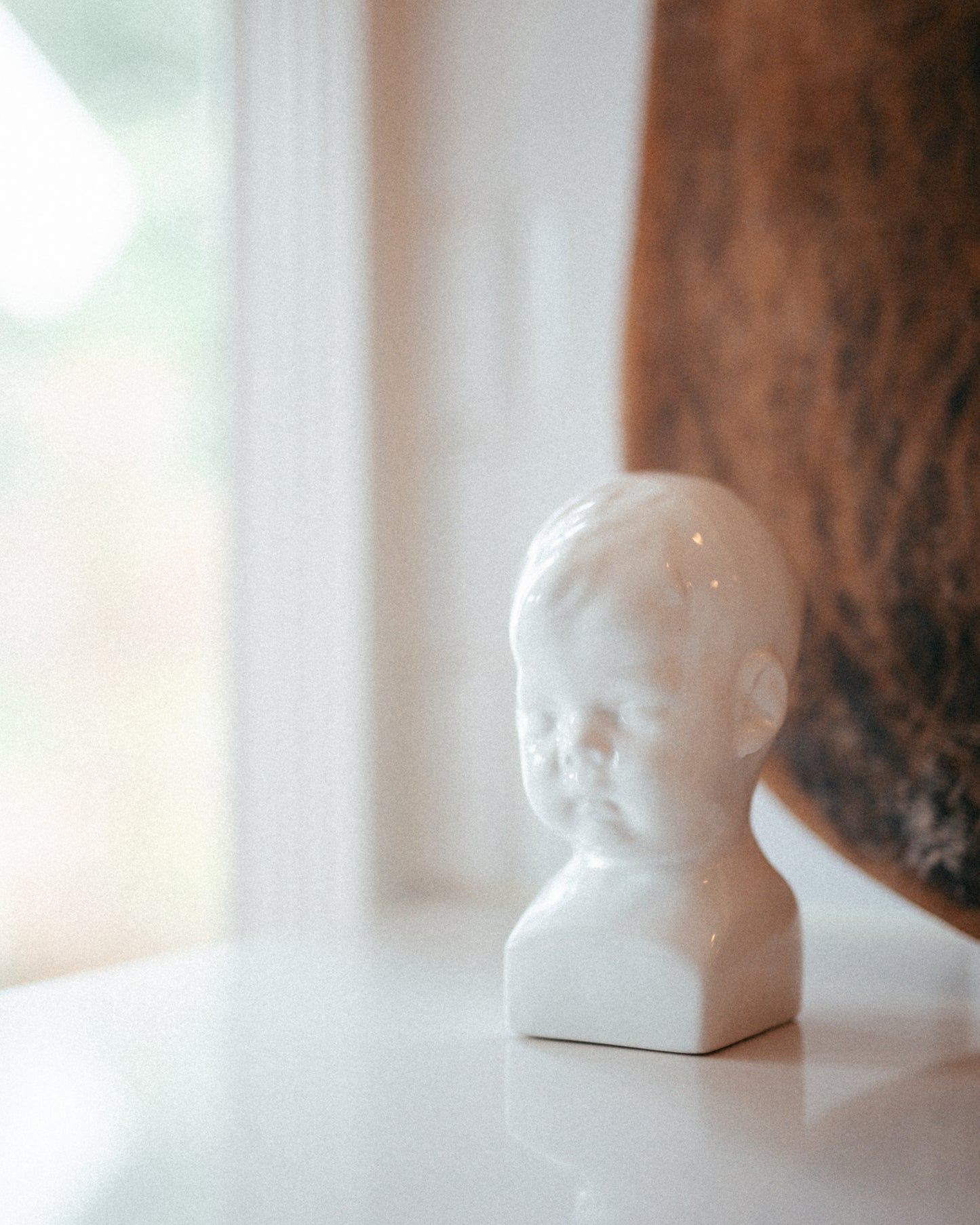 Byste/skulptur «barnehode»